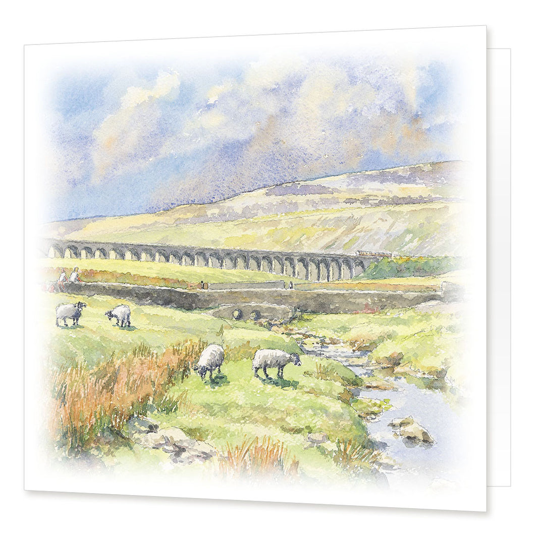 Ribblehead Viaduct greetings card | Great Stuff from Cardtoons