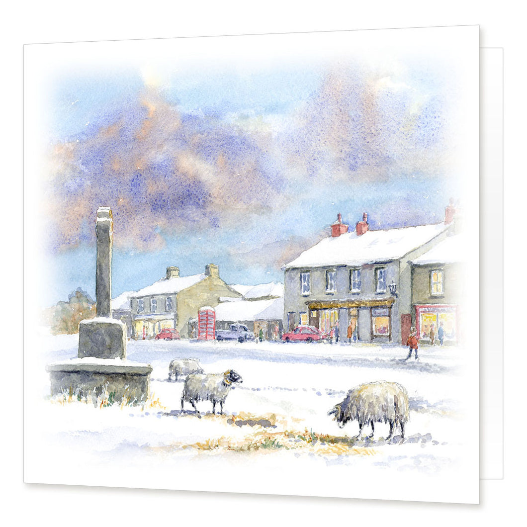 Goathland in winter greetings card | Great Stuff from Cardtoons