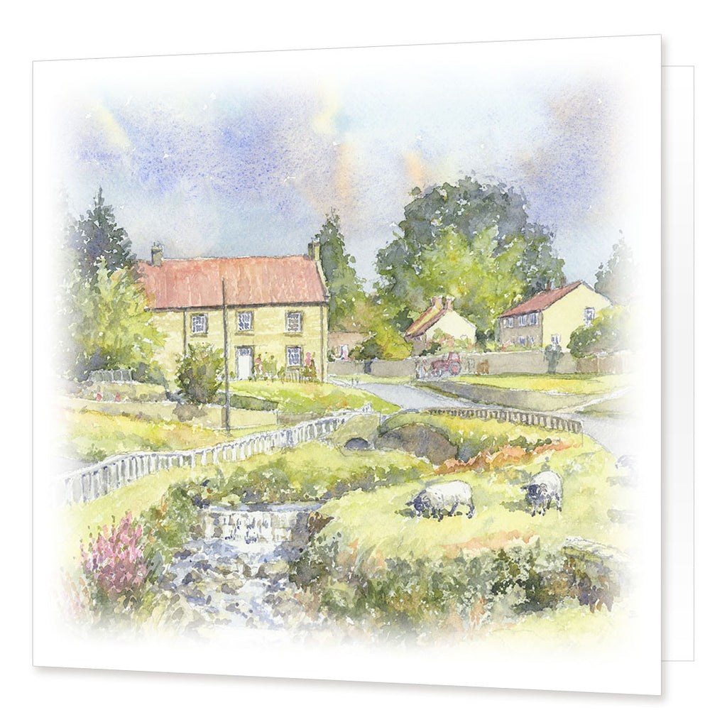 Hutton-le-Hole greetings card | Great Stuff from Cardtoons
