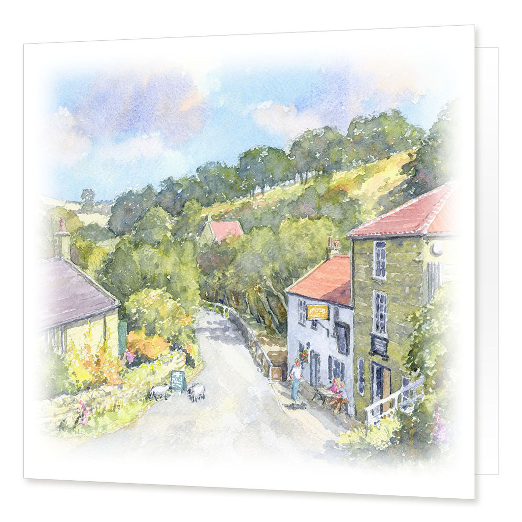 Beck Hole, Goathland greetings card | Great Stuff from Cardtoons