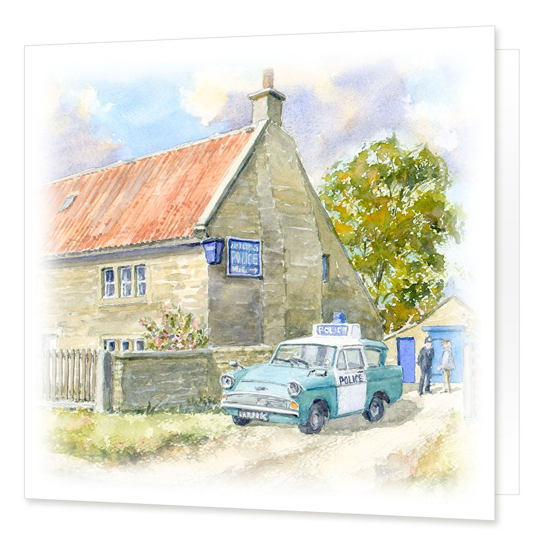 Police House, Aidensfield greetings card | Great Stuff from Cardtoons