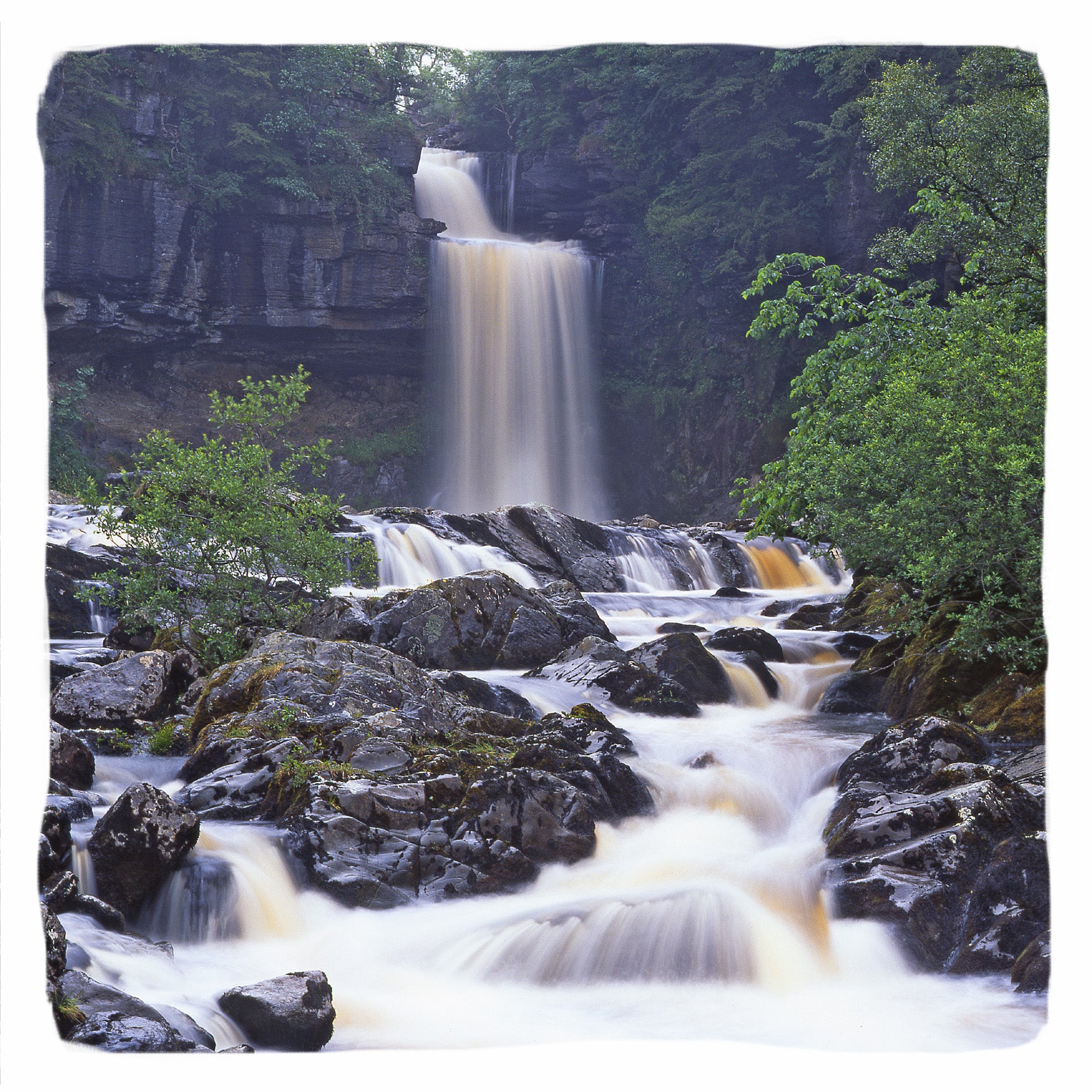 Thornton Force near Ingleton Greetings Card