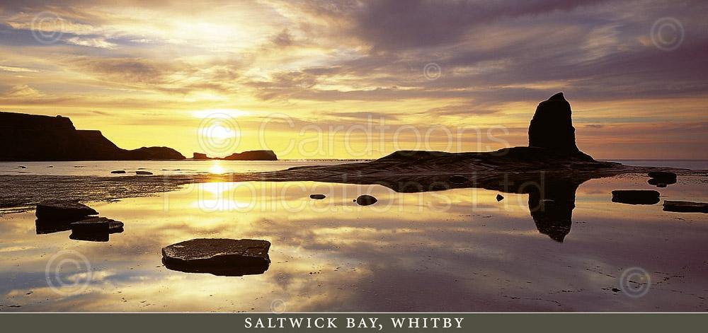 Saltwick Bay, Whitby postcard | Cardtoons Publications