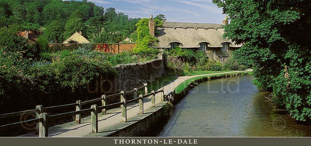 Thatched Cottage in Thornton le Dale postcard | Cardtoons Publications