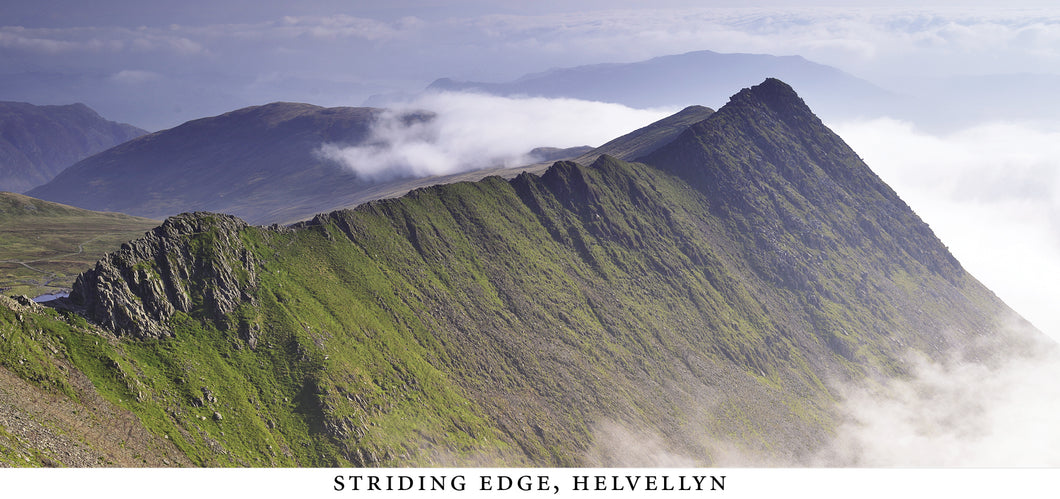 Striding Edge Helvellyn postcard from Cardtoons Publications