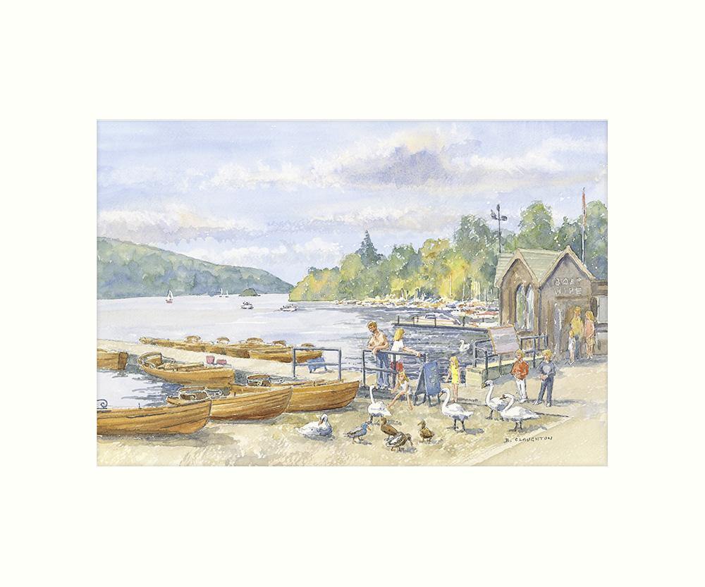 Bowness-on-Windermere art print | Cardtoons Publications