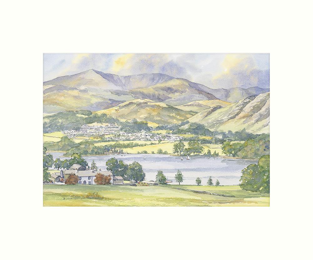 Coniston Water art print | Cardtoons Publications