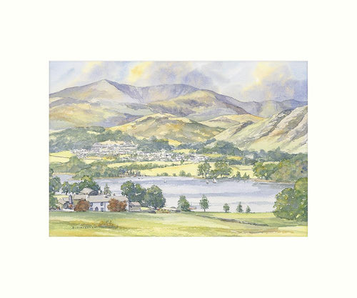 Coniston Water art print | Cardtoons Publications