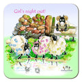 Country Comicals "Girls' Night Out" Coaster by Linda Birkinshaw
