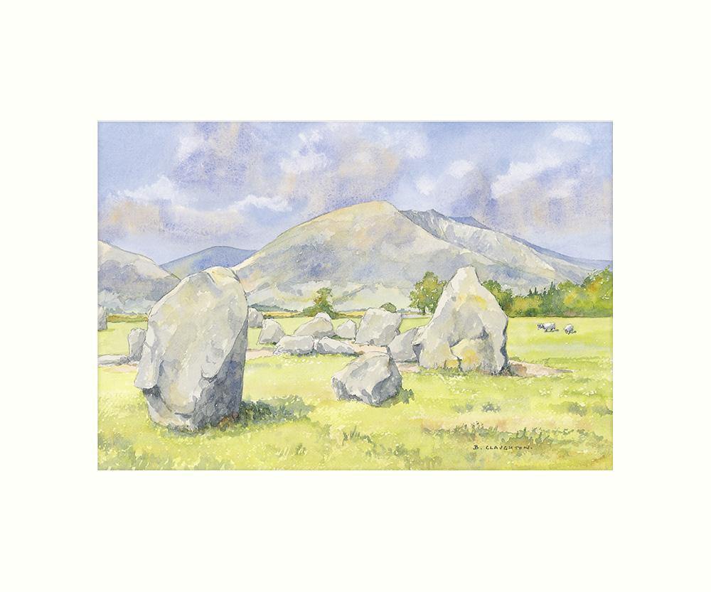 Castlerigg art print | Cardtoons Publications