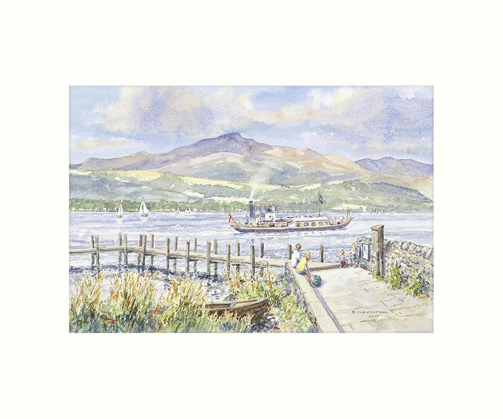 Coniston Water art print | Cardtoons Publications