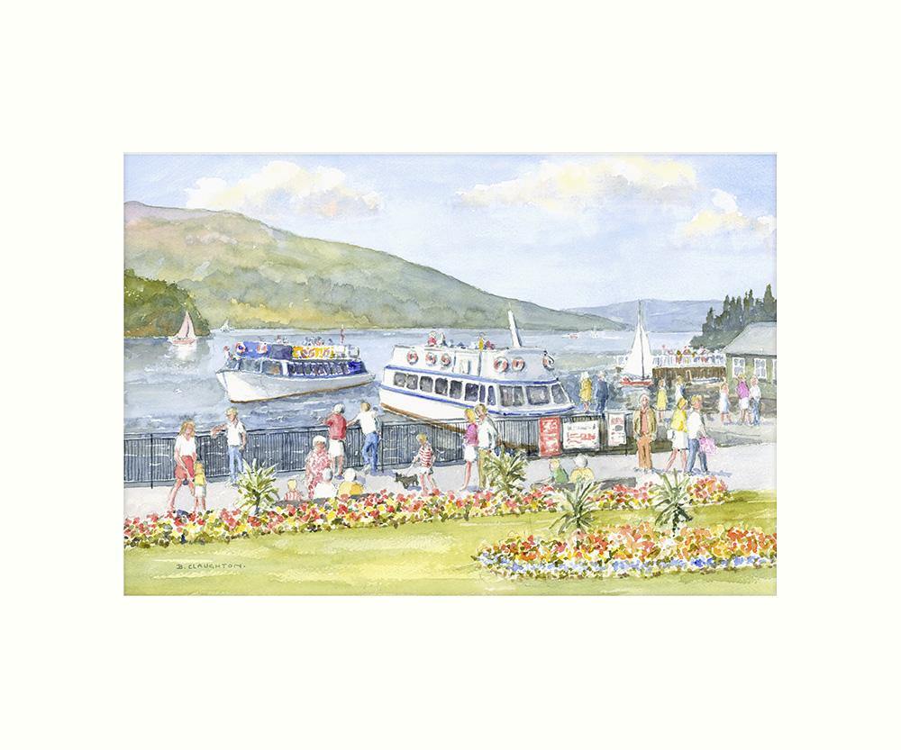 Bowness-on-Windermere art print | Cardtoons Publications