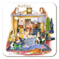 Country Comicals "Bubbles" Coaster by Linda Birkinshaw