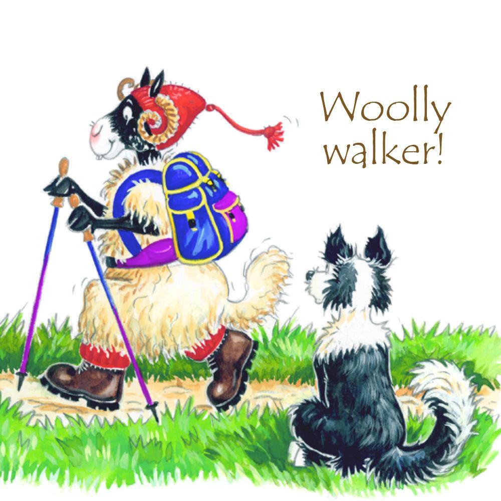 Woolly walkers keyring | Cardtoons Publications