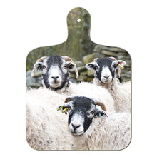 Load image into Gallery viewer, Swaledale Sheep chopping board - Cardtoons Publications
