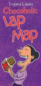 England & Wales Chocoholics Lap Map | Cardtoons Publications