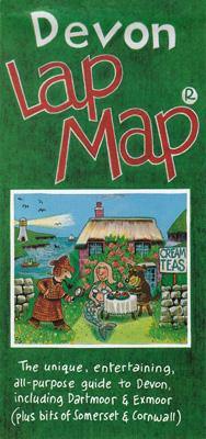 Devon Visitors Lap Map | Cardtoons Publications