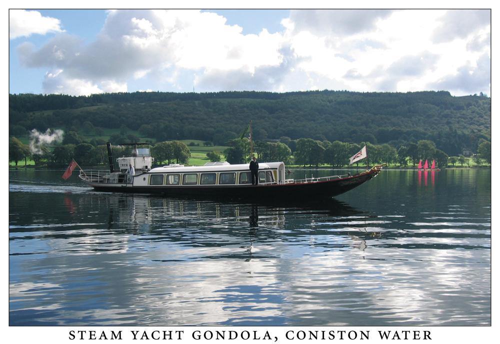 Steam Yacht Gondola postcard | Cardtoons Publications
