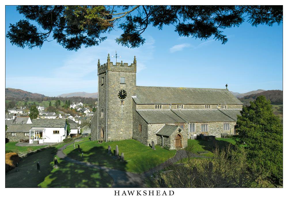 Hawkshead Parish Church postcard | Cardtoons Publications