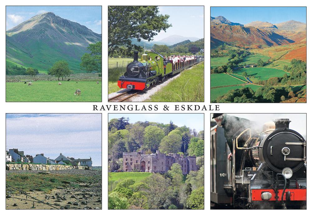 Ravenglass & Eskdale Railway postcard | Cardtoons Publications