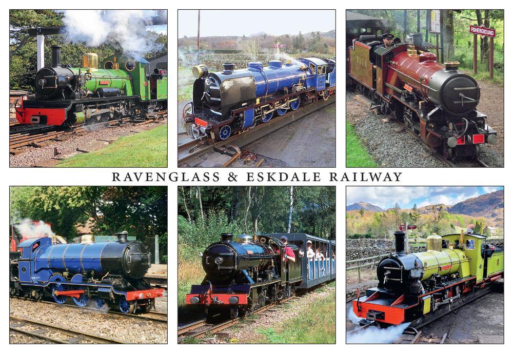 Ravenglass & Eskdale Railway postcard | Cardtoons Publications