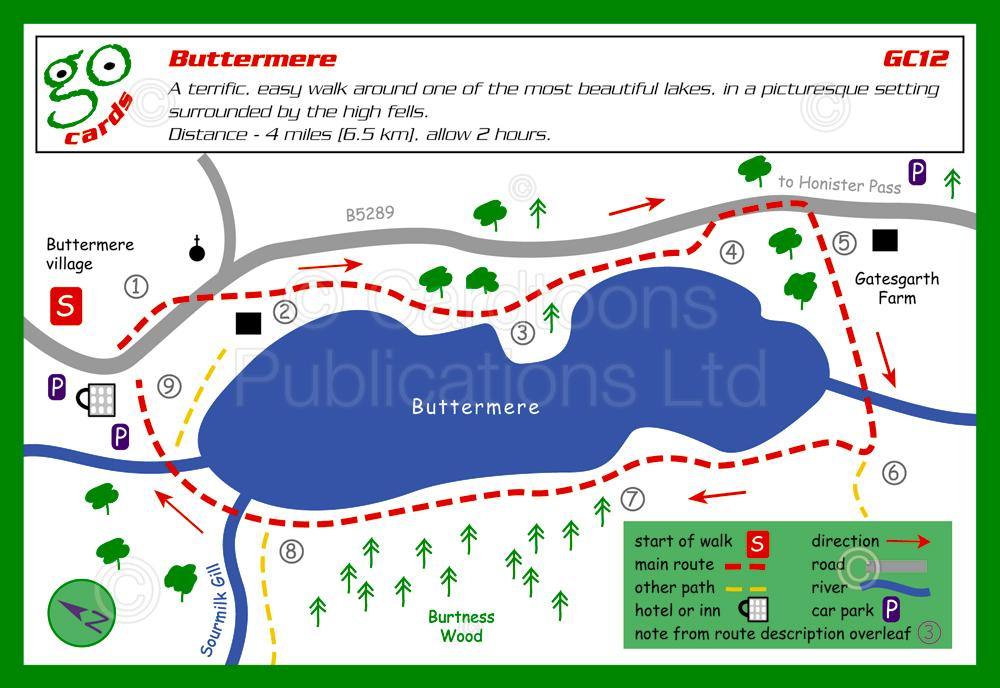 Buttermere Walk | Cardtoons Publications