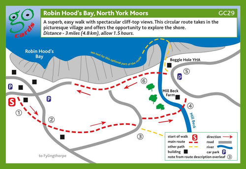 Robin Hood's Bay Walk | Cardtoons Publications
