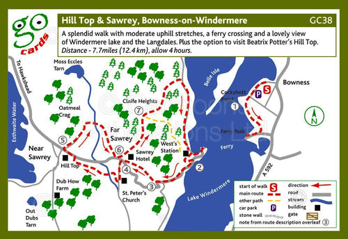 Hill Top & Sawrey Walk | Cardtoons Publications