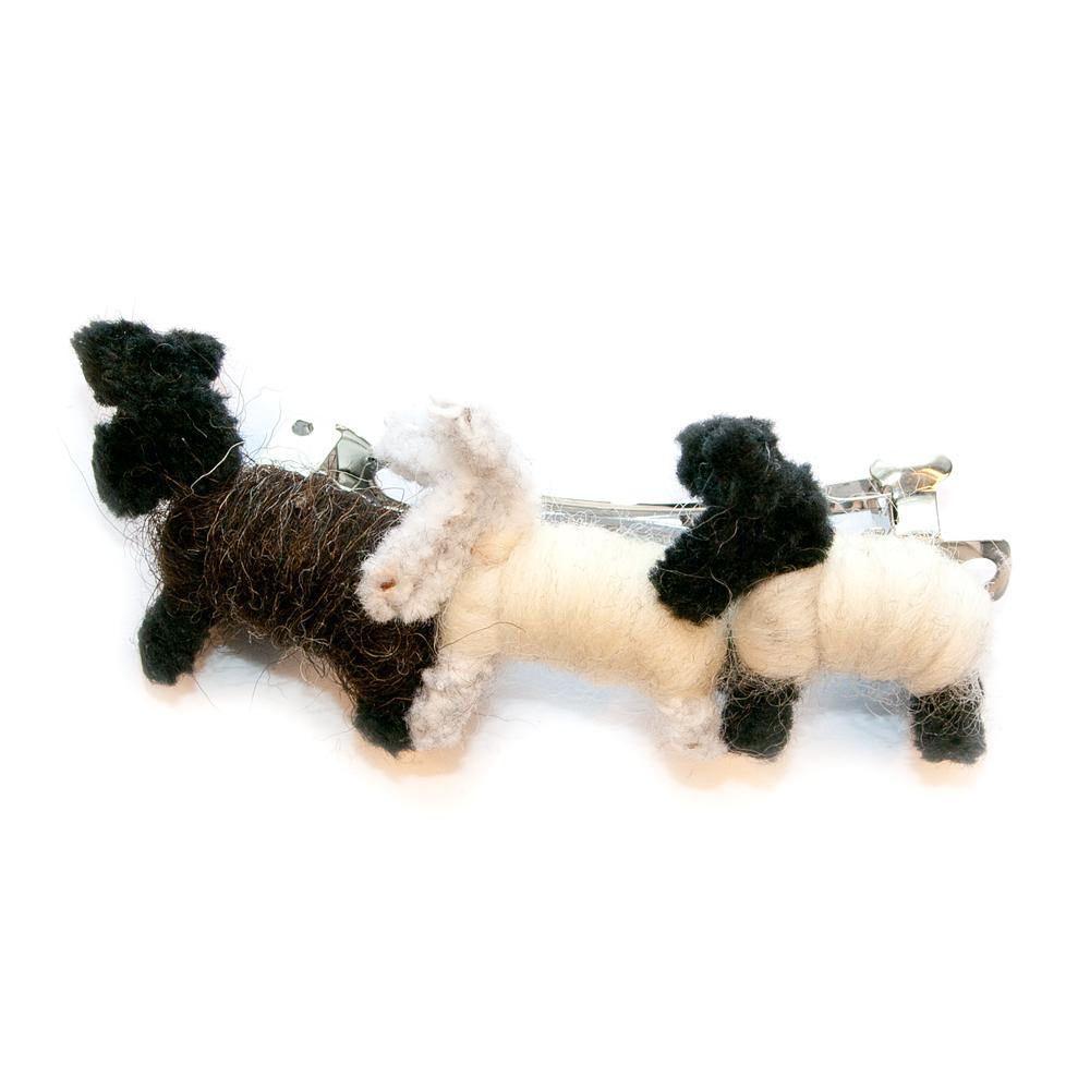 Sheepy Things Hair Slide by Cardtoons