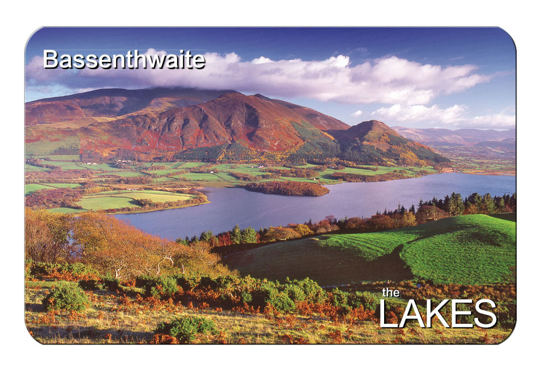 Bassenthwaite flexible fridge magnet | Great Stuff from Cardtoons