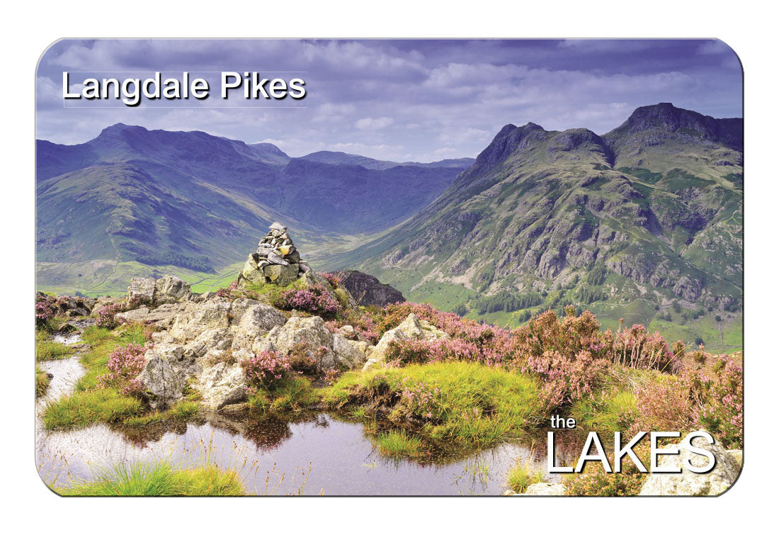 Langdale Pikes flexible fridge magnet | Great Stuff from Cardtoons