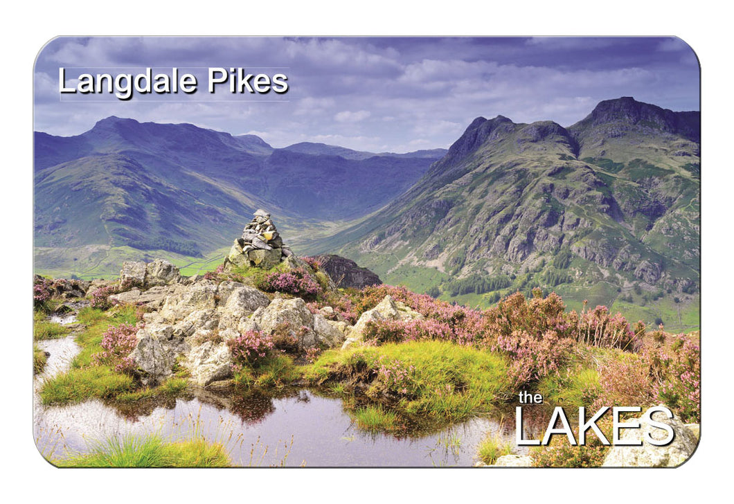 Langdale Pikes flexible fridge magnet from Cardtoons