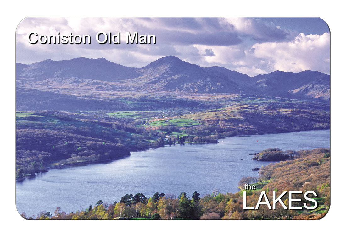 Coniston Old man flexible fridge magnet | Great Stuff from Cardtoons