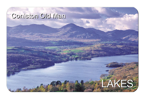 Coniston Old man flexible fridge magnet | Great Stuff from Cardtoons