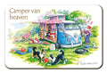 Country Comicals "Camper Van Heaven" Fridge Magnet