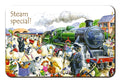 Country Comicals "Steam Special" Fridge Magnet