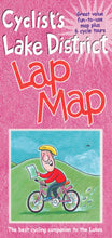 Load image into Gallery viewer, Lake District Cyclist&#39;s Lap Map cover

