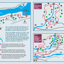 Load image into Gallery viewer, Lake District Walkers Lap Map closeup of inner panel

