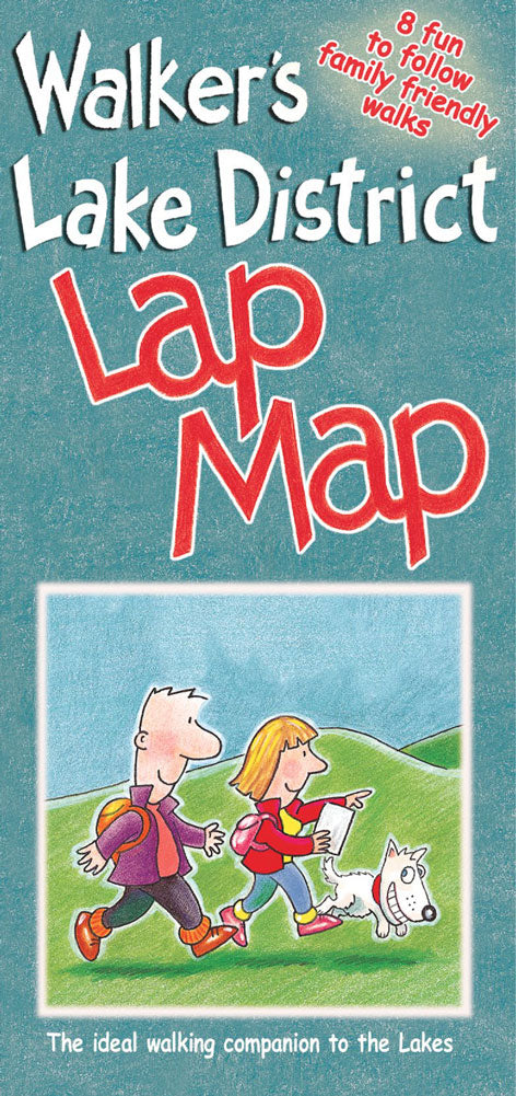 Lake District Walkers Lap Map cover