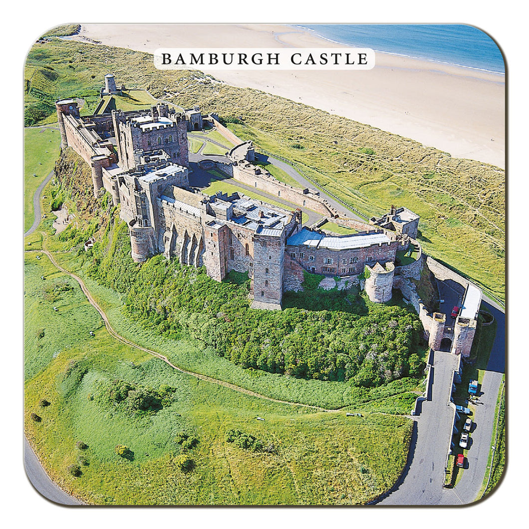 Bamburgh Castle Coaster by Cardtoons Publications