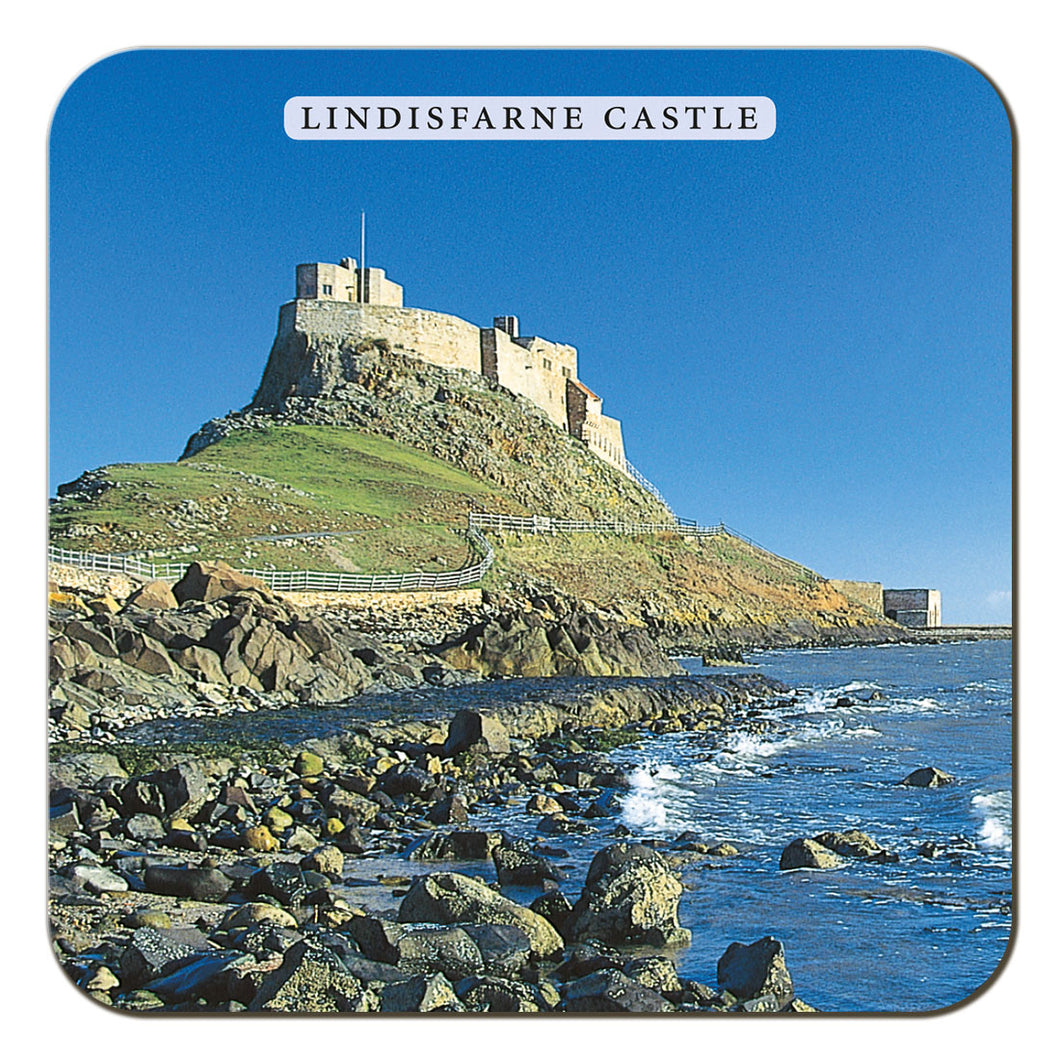 Lindisfarne Castle coaster by Cardtoons Publications