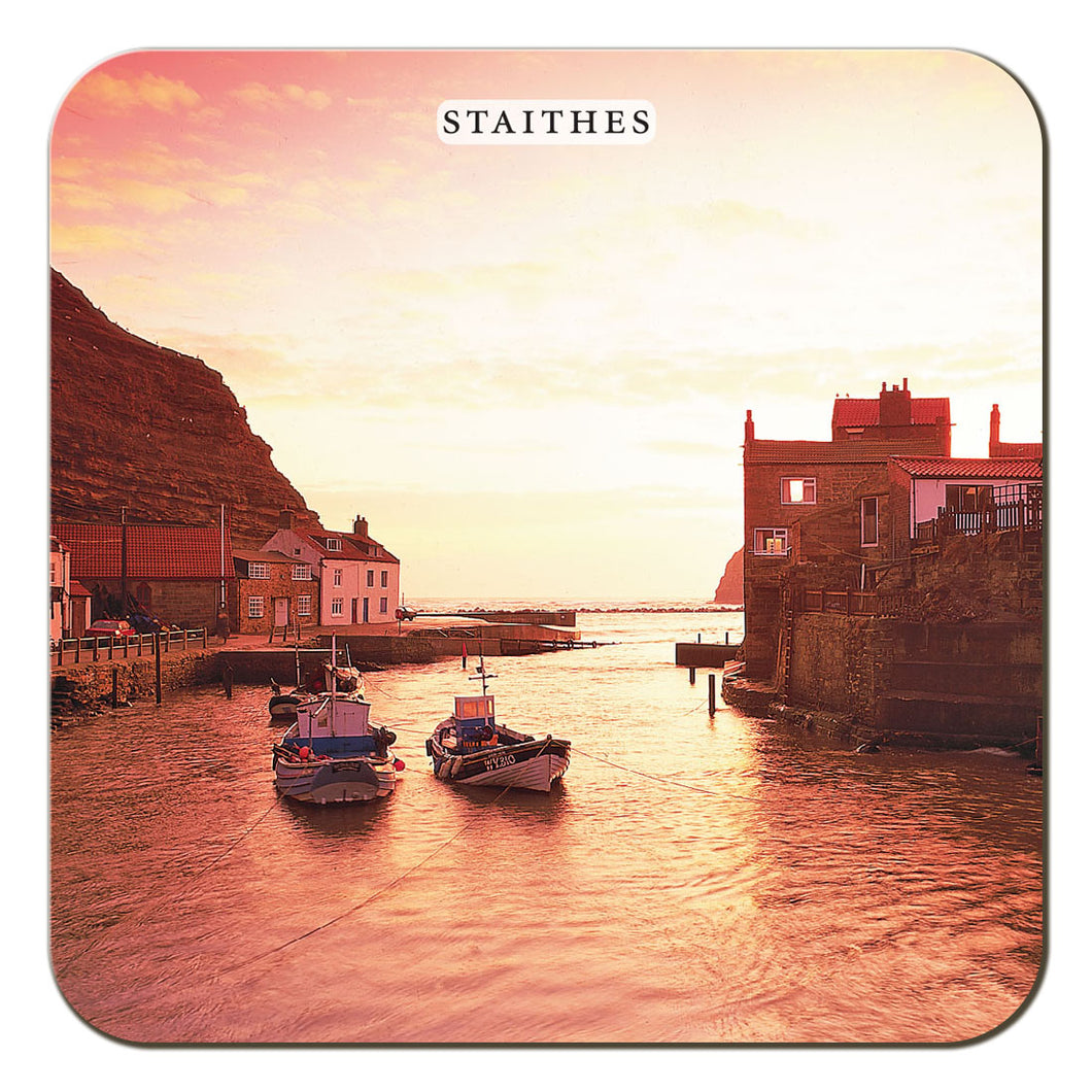Staithes coaster by Cardtoons Publications