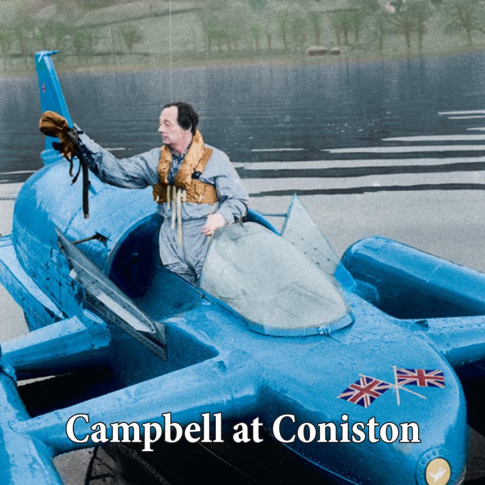 Campbell at Coniston keyring | Cardtoons Publications