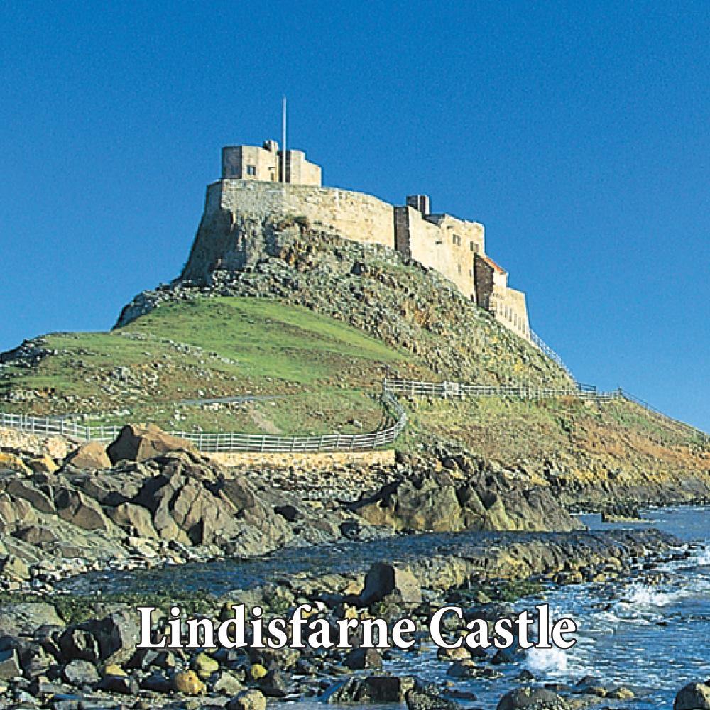 Lindisfarne Castle keyring | Cardtoons Publications