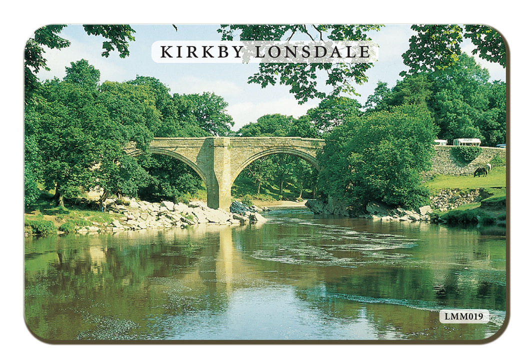 Kirkby Lonsdale fridge magnet by Cardtoons Publications