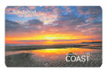 Sandsend from Whitby flexible fridge magnet | Cardtoons