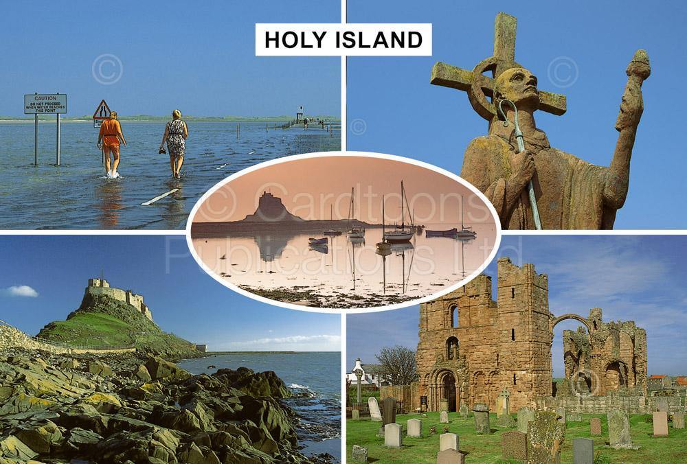 Holy Island postcard | Cardtoons Publications