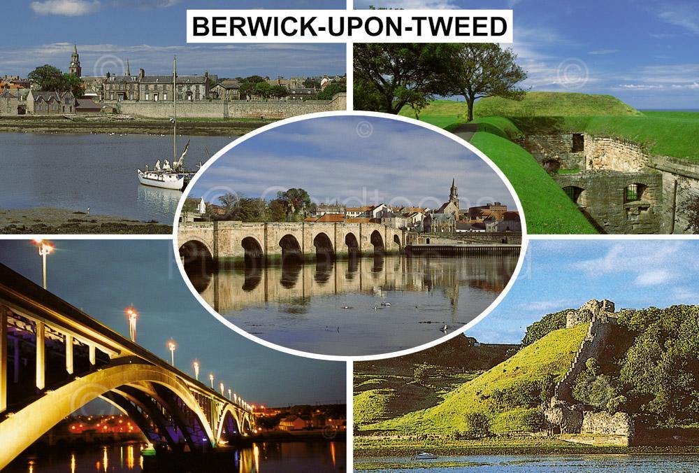 Berwick upon Tweed postcard | Cardtoons Publications