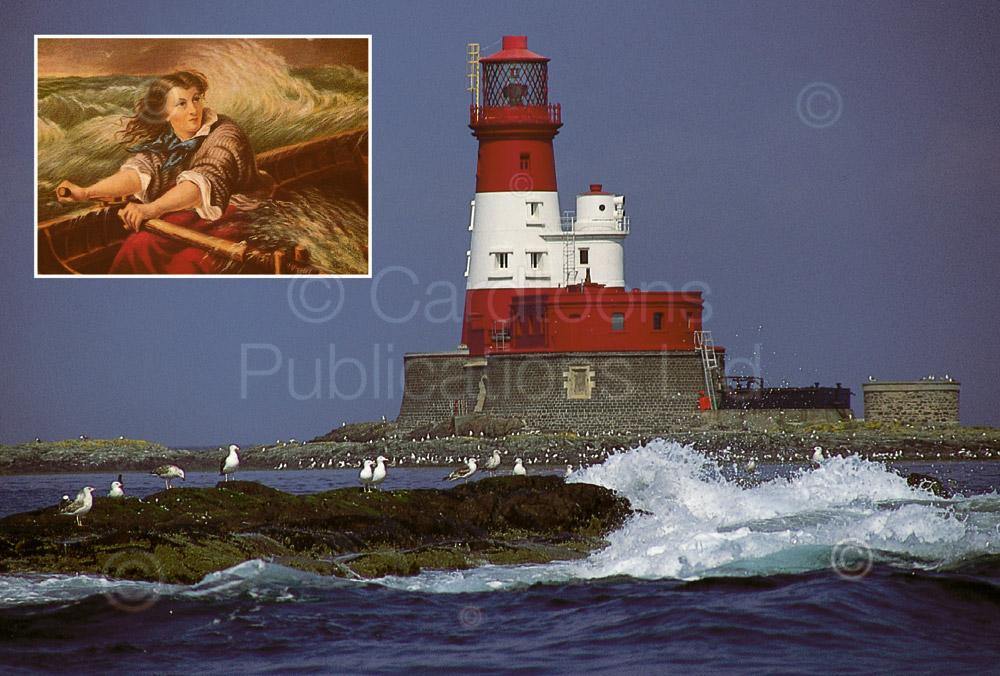 Longstone Lighthouse postcard | Cardtoons Publications