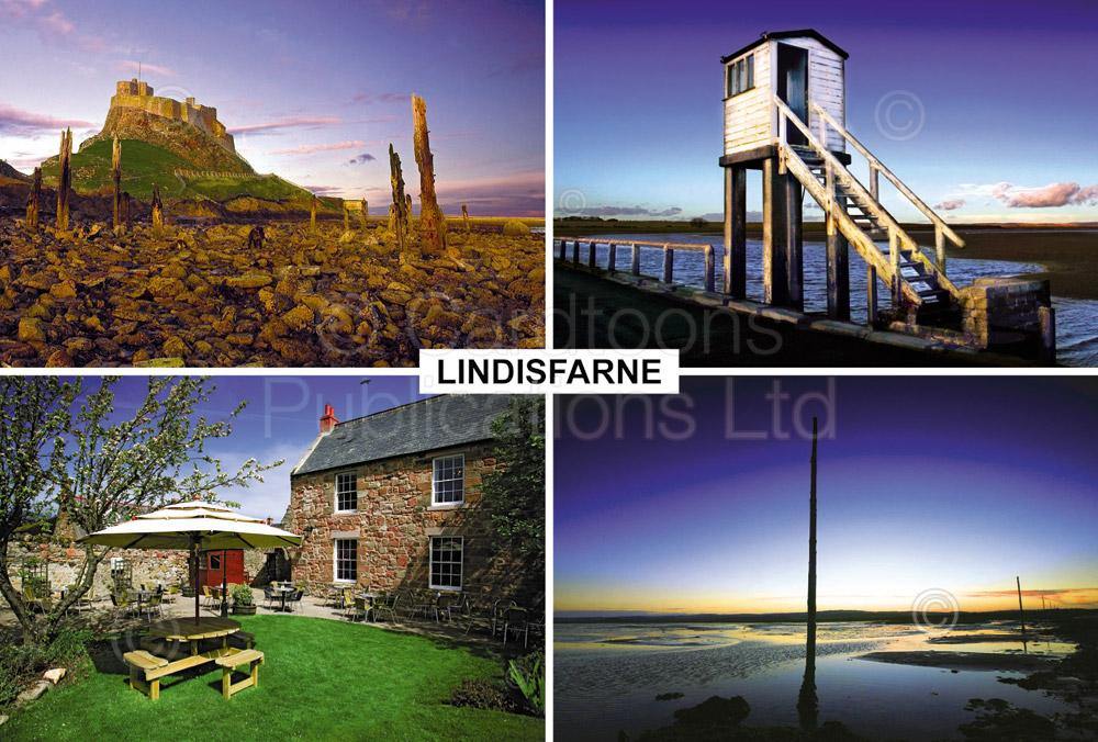 Lindisfarne postcard | Cardtoons Publications